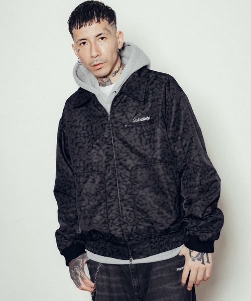 セール】Leopard nylon blouson（ブルゾン）｜Subciety（サブサエティ