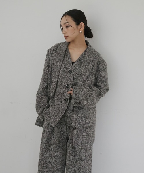 サマーツイードジレ（ベスト）｜hellam（へラム）のファッション通販