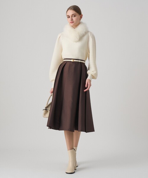 セール】リップルタックパフ プルオーバー（ニット/セーター）｜ANAYI