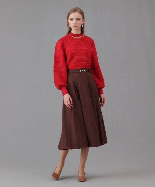 セール】リップルタックパフ プルオーバー（ニット/セーター）｜ANAYI