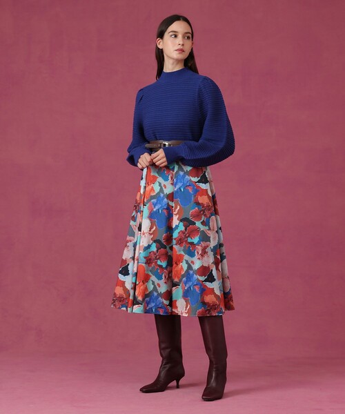 セール】リップルタックパフ プルオーバー（ニット/セーター）｜ANAYI