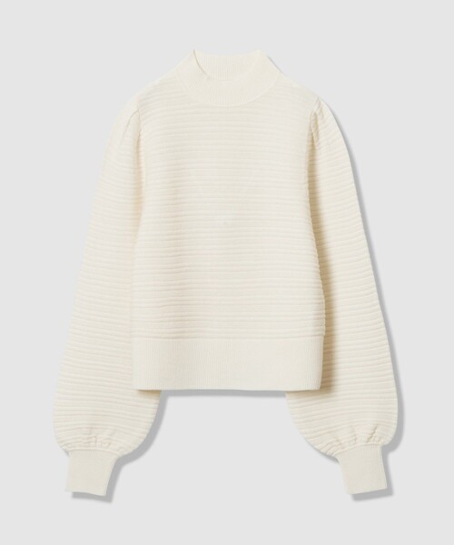 セール】リップルタックパフ プルオーバー（ニット/セーター）｜ANAYI