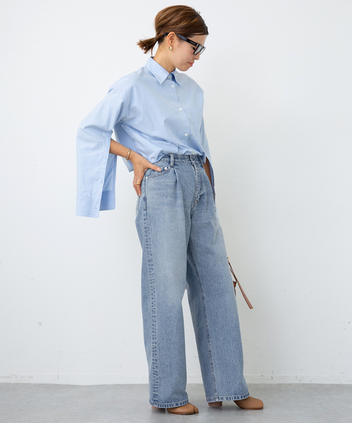 Deuxieme Classe（ドゥーズィエムクラス）の「追加タックバギーデニム