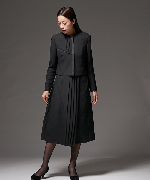 喪服・礼服｜防しわ（イージーケア）｜北陸ジャガード｜プリーツ