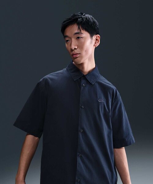 ナイキ クラブ メンズ ショートスリーブ ボタンダウン シャツ / Nike