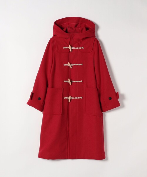 セール】SHIPS any: メルトン ロング ダッフル コート（ダッフルコート