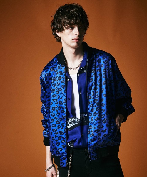 glamb（グラム）の「Leopard Ska Jumper / レオパードスカジャンパー