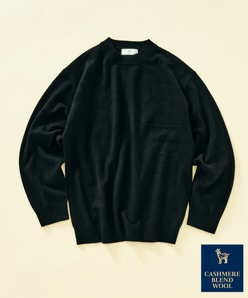 セール】カシミヤブレンド モックネックニット（ニット/セーター