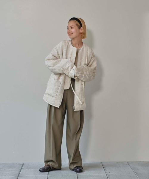 セール】Twill Wide Trousers（デニムパンツ）｜TODAYFUL（トゥデイ