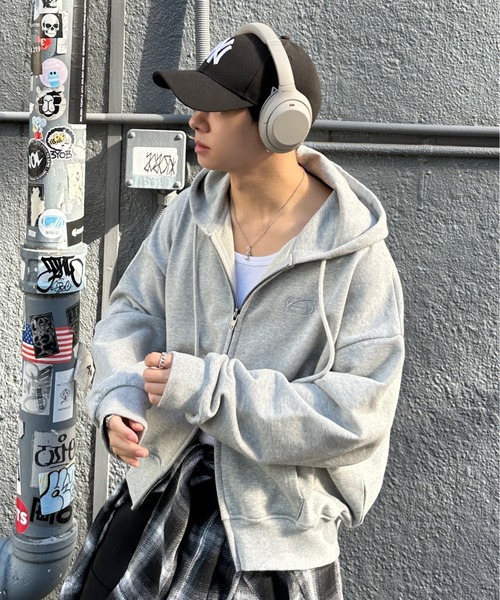 Double Zip-Up Short Hoodie - ダブルジップショートフーディー【短丈