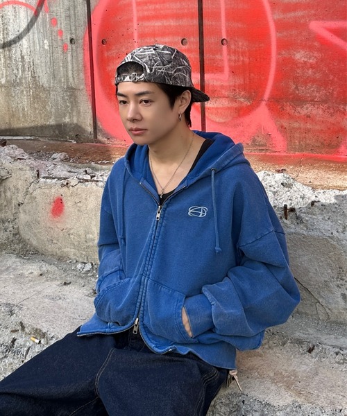 Double Zip-Up Short Hoodie - ダブルジップショートフーディー【短丈