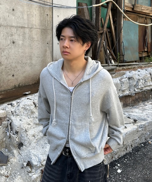 Double Zip-Up Short Hoodie - ダブルジップショートフーディー【短丈