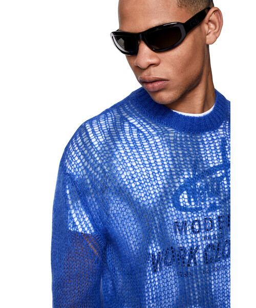 DIESEL（ディーゼル）の「メンズ ニット モヘア ネット（ニット