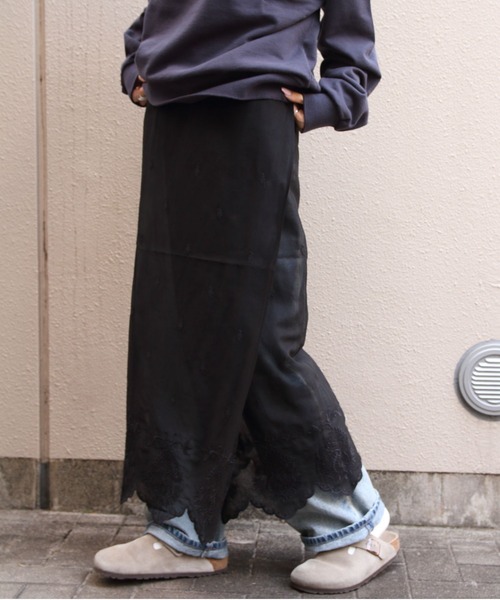 THE SHINZONE/シンゾーン レースエプロンスカート LACE APRON SKIRT