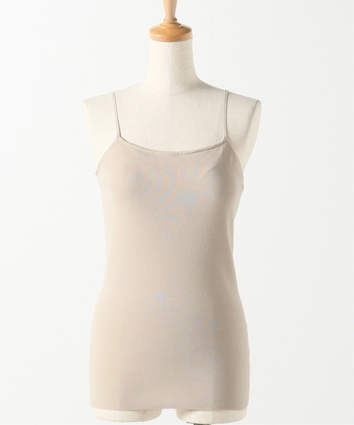 SLOBE IENA（スローブイエナ）の「カップ付きニットキャミソール