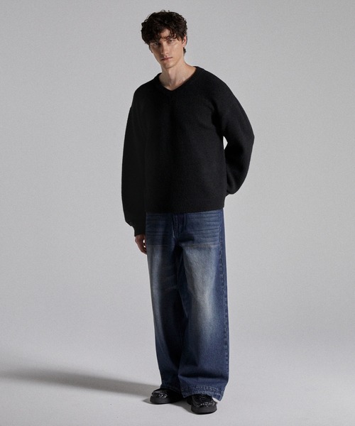 Parts Lab.】Basic Knit PO / ベーシックニットプルオーバー（ニット