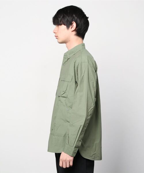 NANGA（ナンガ）の「C/N RIPSTOP CAMP SHIRT/コットン/ナイロン