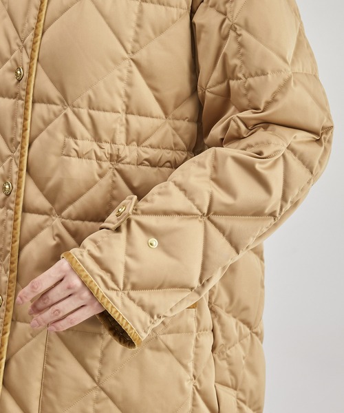 ROPE'（ロペ）の「【TAION×LIMONTA】軽量Vネックキルティング ミドル