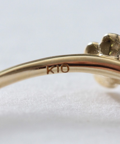 NOIR DE POUPEE（ノワールドプーペ）の「K10 フラワー×シャンパン