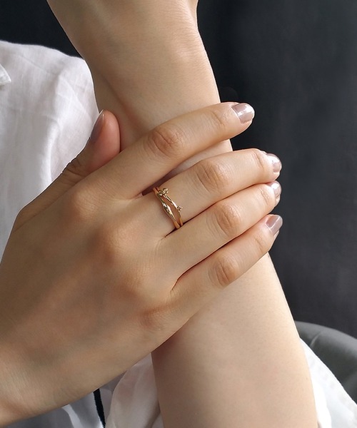 NOIR DE POUPEE（ノワールドプーペ）の「K10 フラワー×シャンパン