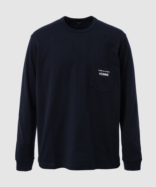 COMME des GARCONS HOMME』 LOGO LONG SLEEVE TEE（Tシャツ/カットソー