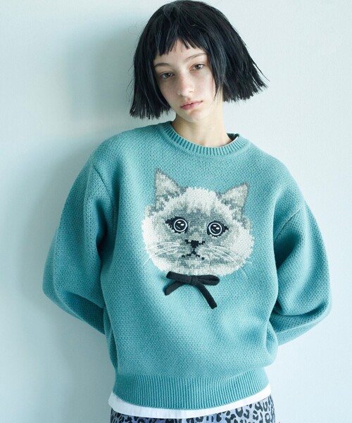 mmts（マミタス）の「アクア フェイスニット（ニット/セーター）」 - WEAR