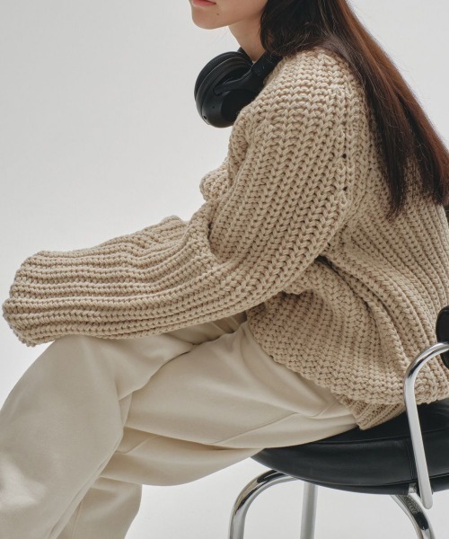 TODAYFUL（トゥデイフル）の「TODAYFUL Lowgauge Knit Pullover