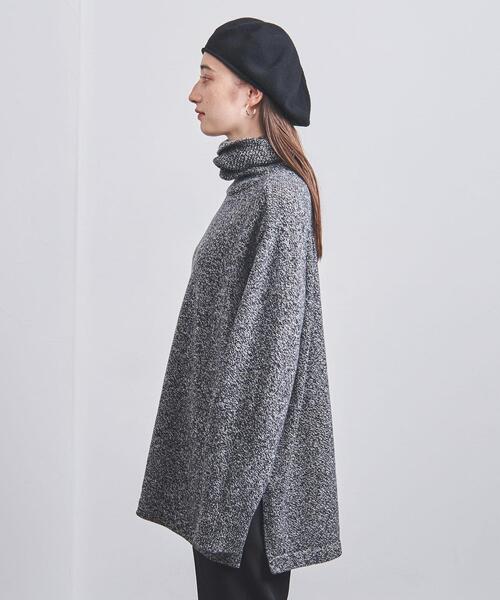 ATON（エイトン）の「＜ATON＞MOULINE タートルネック ニット（ニット