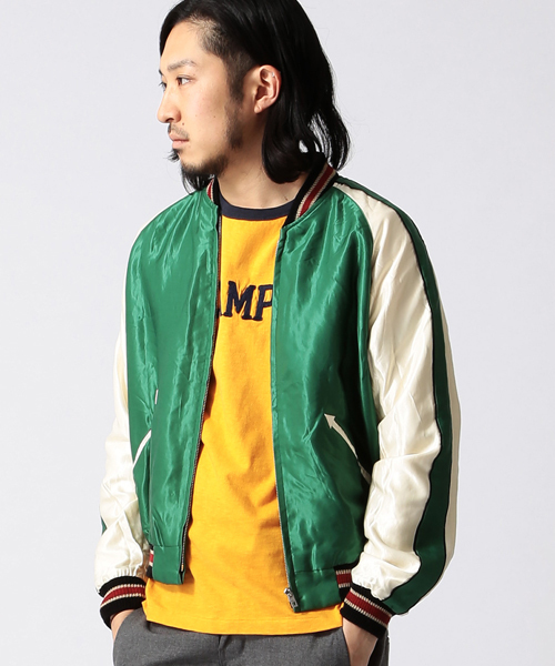 BEAMS（ビームス）の「○BEAMS / リバーシブル スカジャン（ブルゾン