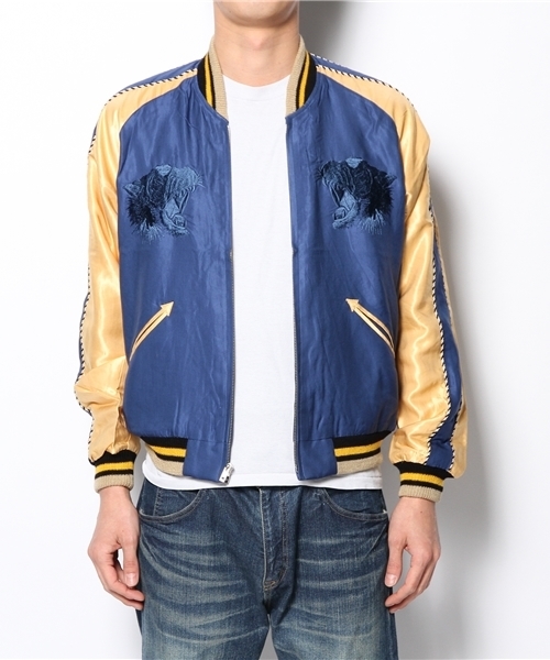 BEAMS（ビームス）の「○BEAMS / リバーシブル スカジャン（ブルゾン