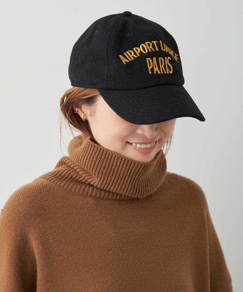 Deuxieme Classe（ドゥーズィエムクラス）の「BTN Logo Cap (Black