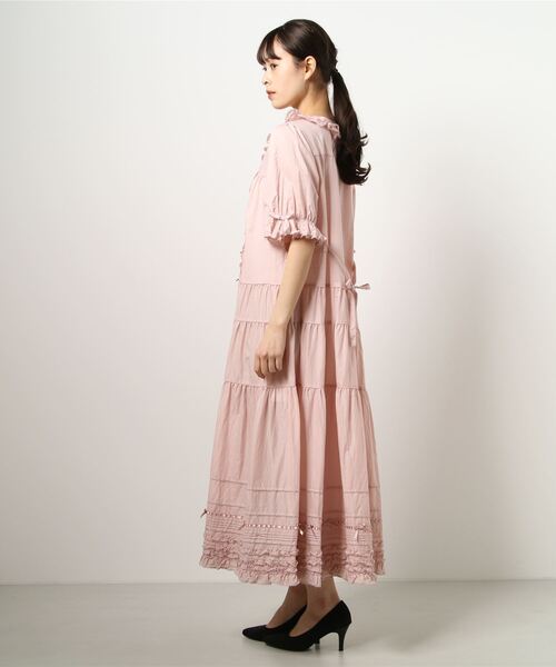 PINK HOUSE（ピンクハウス）の「ローンフリルワンピース（ワンピース