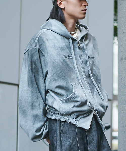 SHINYAKOZUKA/シンヤコズカ】別注 ORDINARY OLD STYLE ZIP HOODIE