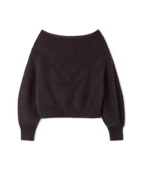 SNIDEL（スナイデル）の「フォックスアルパカオフショルプルオーバー