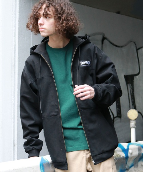 THRASHER（スラッシャー）の「THRASHER/スラッシャー フード付きワーク