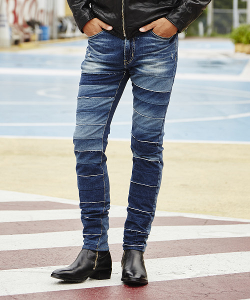 HYSTERIC GLAMOUR（ヒステリックグラマー）の「SP加工Sデニム スリムPT