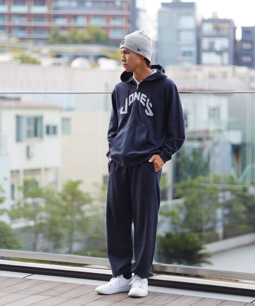 セール】【別注】JONES / フロント刺繍 フルジップフーディー