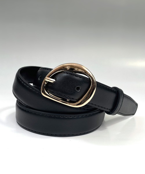 セール】デザイン バックル PUレザー ライトベルト メンズ レディース