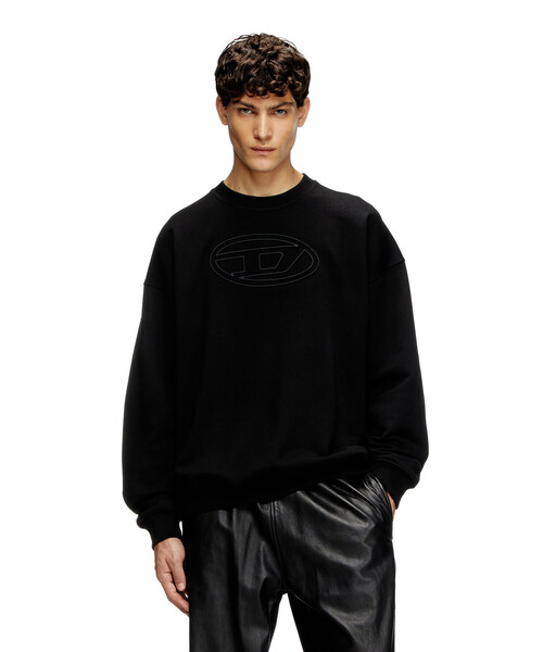 メンズ プルオーバーコットンスウェット S-MART-BIGOVAL（スウェット