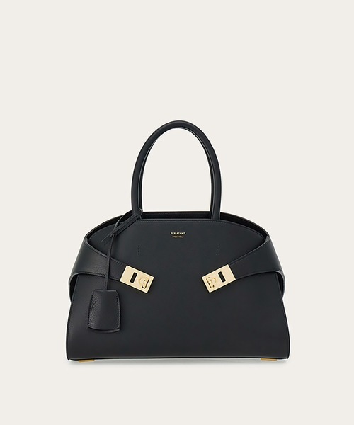 FERRAGAMO（フェラガモ）の「FERRAGAMO STUDIO BOX BAG（ハンドバッグ