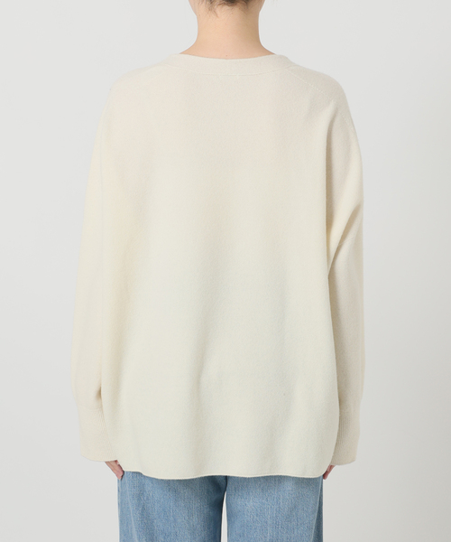 追加4》Fineニュージーウール ニュアンス Vプルオーバー（ニット