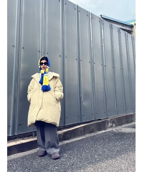 BLACK BY MOUSSY（ブラックバイマウジー）の「hood down coat(フード
