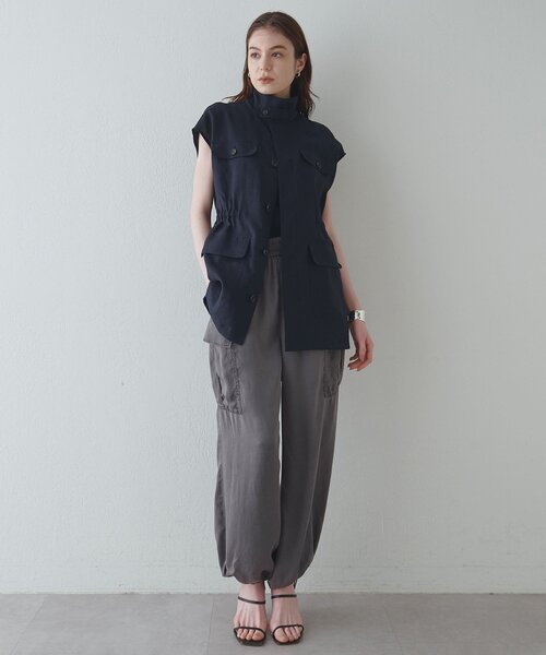 Drawing Numbers】コンチネンタルリネンベスト（ベスト）｜Drawing