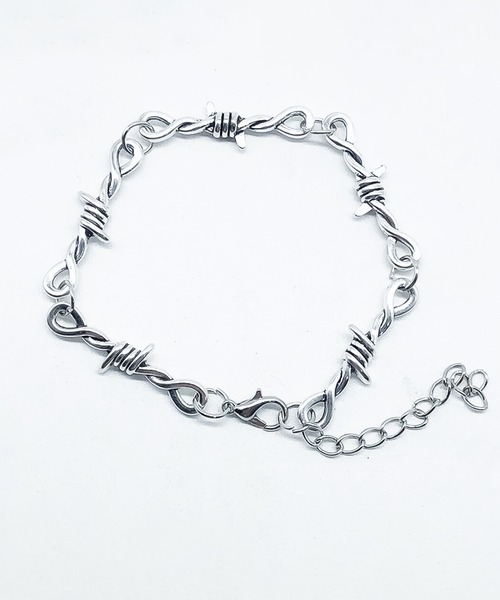 セール】有刺鉄線デザインチェーンブレスレット（ブレスレット