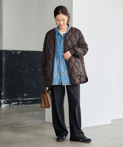 ≪WEB先行 / 追加≫TAION/タイオン 別注フードビブス付きブルゾン