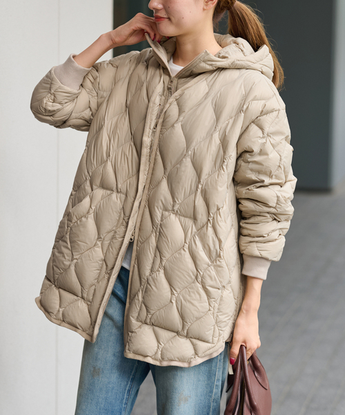 ≪WEB先行 / 追加≫TAION/タイオン 別注フードビブス付きブルゾン