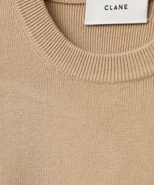 CLANE/クラネ】BALLOON SLEEVE KNIT TOPS/バルーンスリーブニット