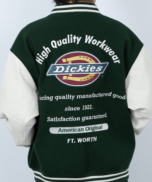 Dickies/ディッキーズ ロゴ刺繍切替スタジャン（スタジャン）｜Dickies