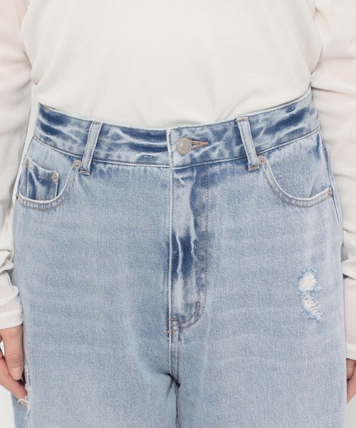 LOWRYS FARM（ローリーズファーム）の「レースデニム 601055（デニム