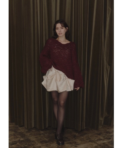 セール】emor handmade knit tops（ニット/セーター）｜NOTREemor